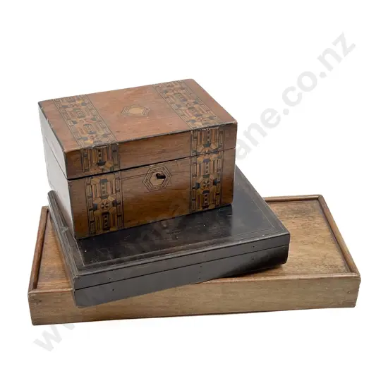 Three Assorted Vintage Boxes