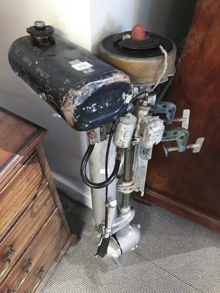 Vintage Seagull Outboard Motor Image 1++