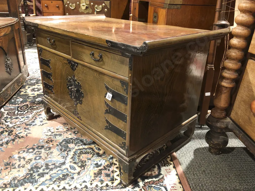 Korean Metal Bound Side Cabinet Image 1++
