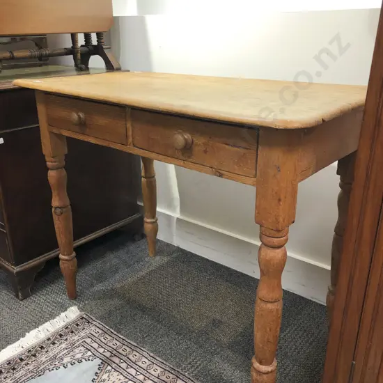 Victorian Pine Oblong Side Table