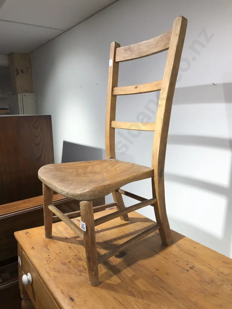 Childs Ladder Back Single Chair Image 1++