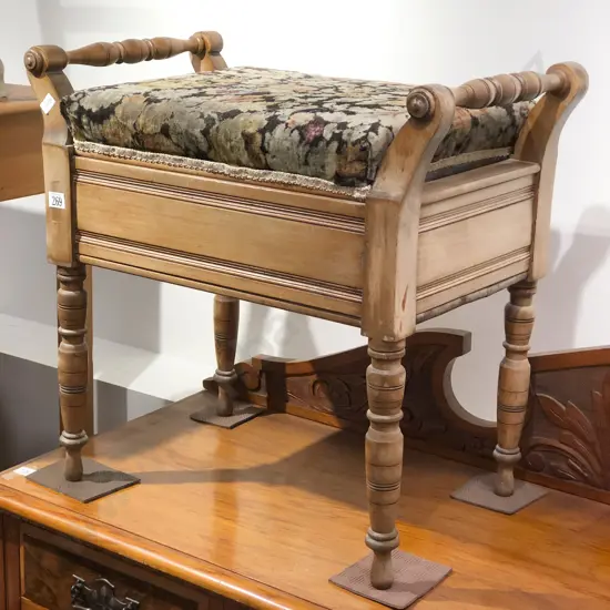 Victorian Piano Stool