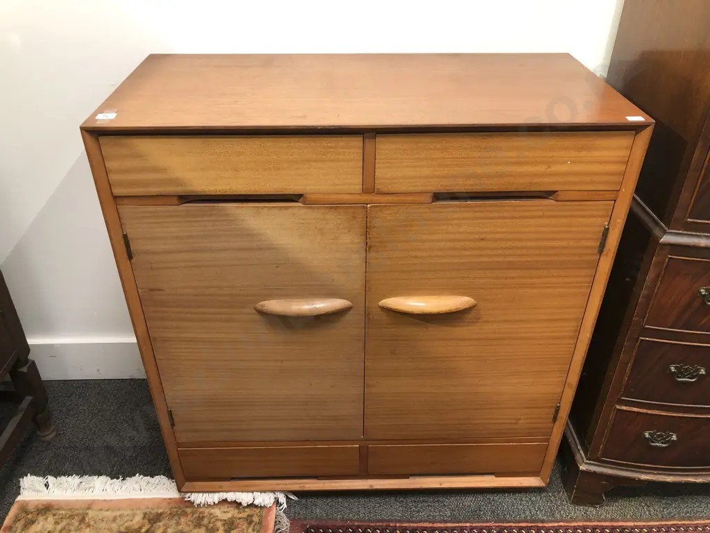 Retro Teak Side Cabinet Image 1++