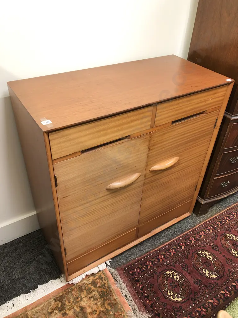 Retro Teak Side Cabinet Image 1++