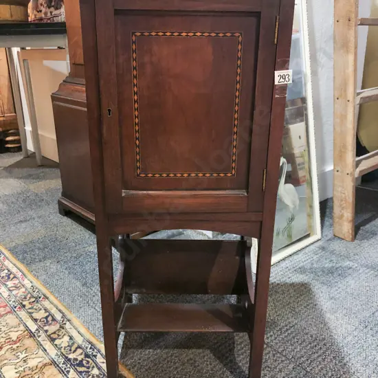 Edwardian Mahogany Smokers Cabinet