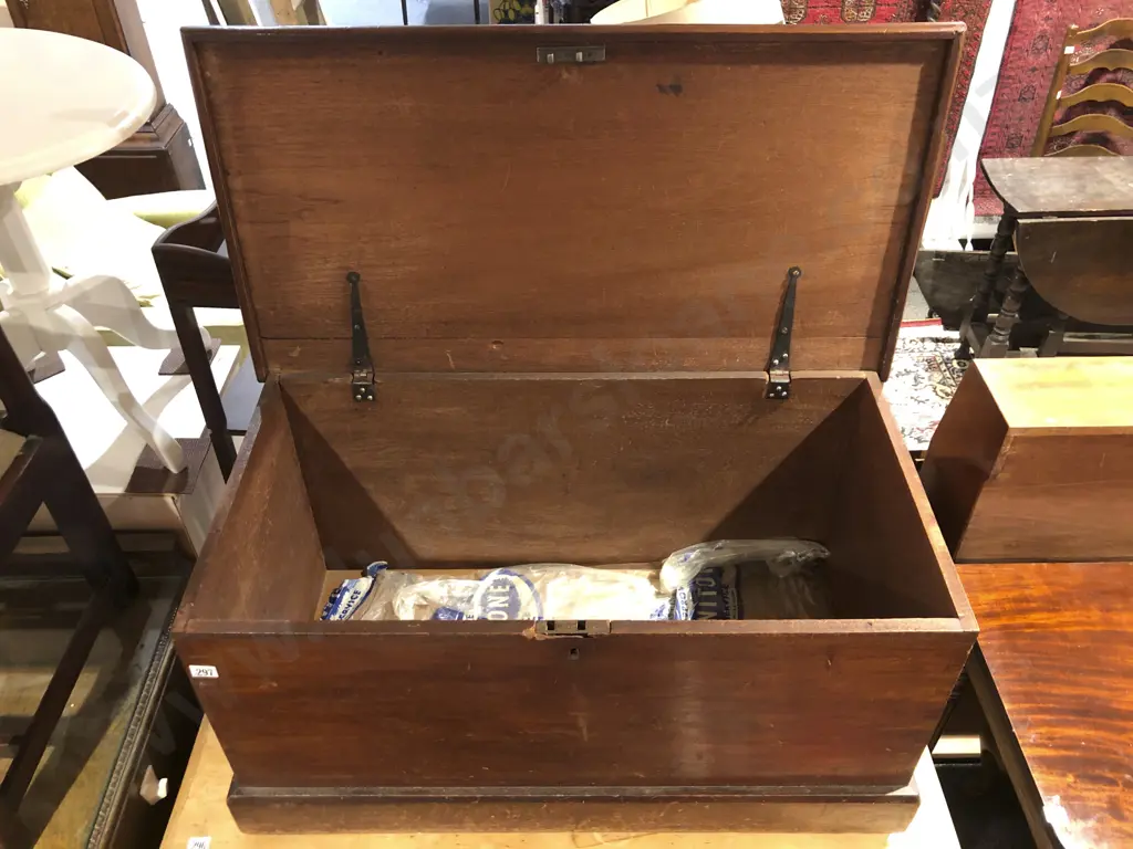 Victorian Mahogany Tool Chest Image 1++