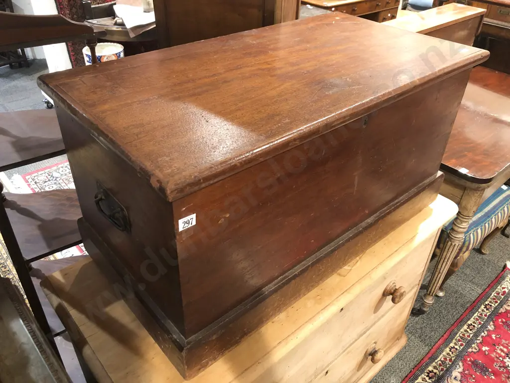 Victorian Mahogany Tool Chest Image 1++
