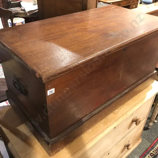 Victorian Mahogany Tool Chest
