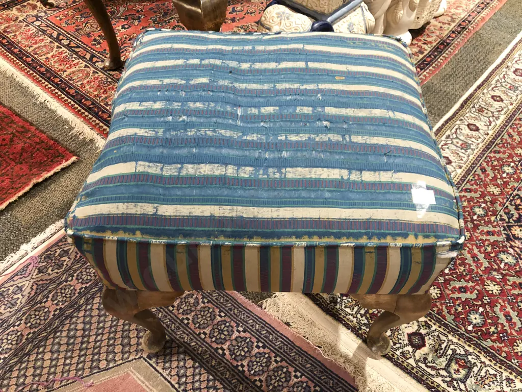 Upholstered Footstool Image 1++