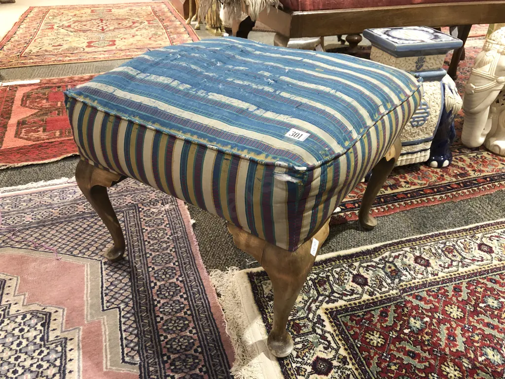 Upholstered Footstool Image 1++