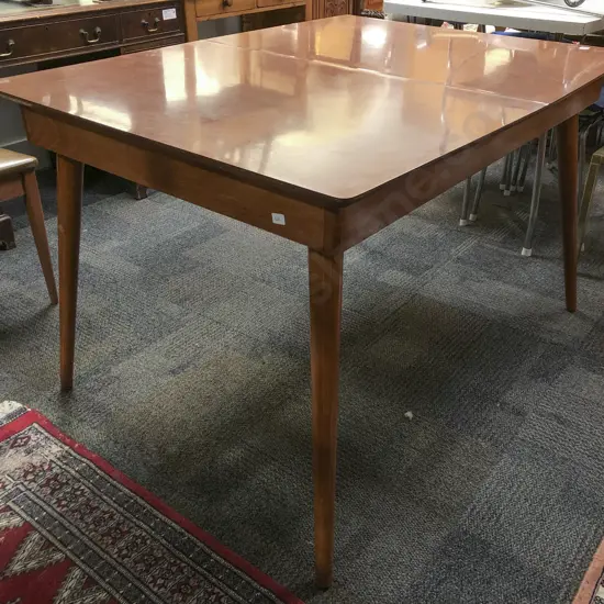Retro Formica Top Pull-out Dining Table