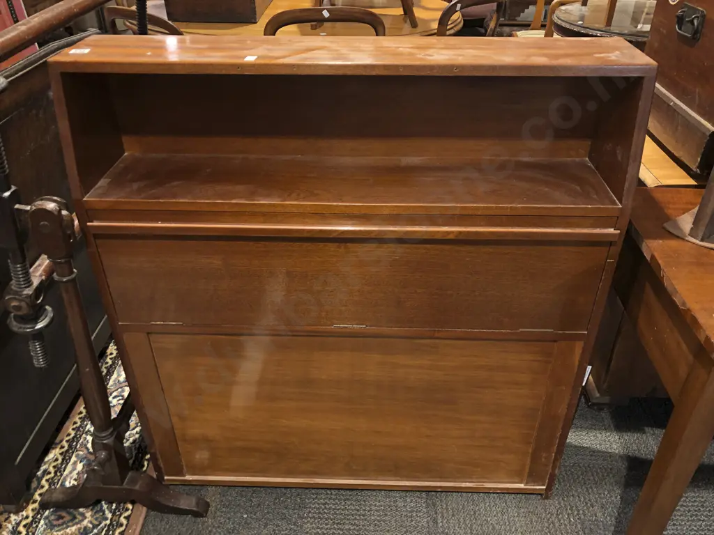 Retro Teak Slender Desk Image 1++