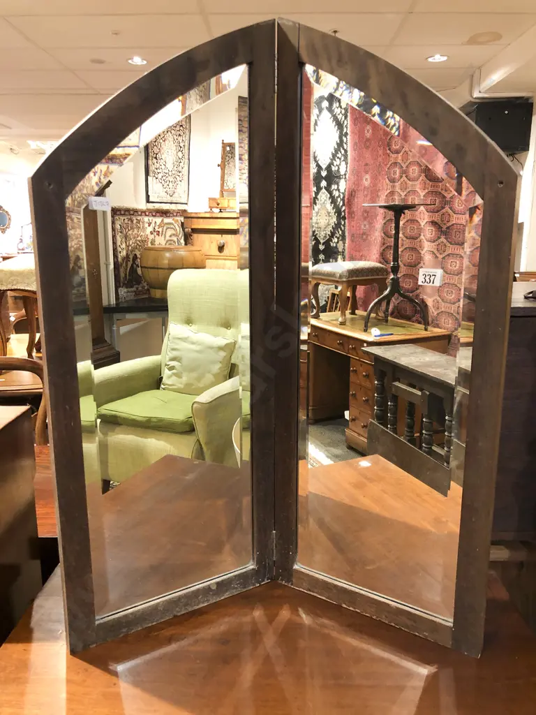 Arched Diptych Mirror Image 1++