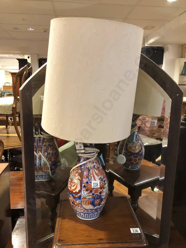 Imari Vase Lamp Image 1++