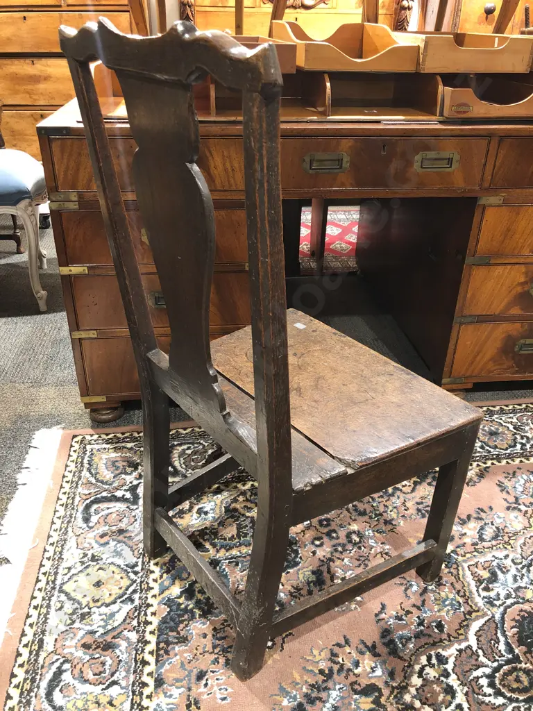 Georgian Oak Chair Image 1++