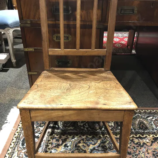 Geo. III Elm Country Chair
