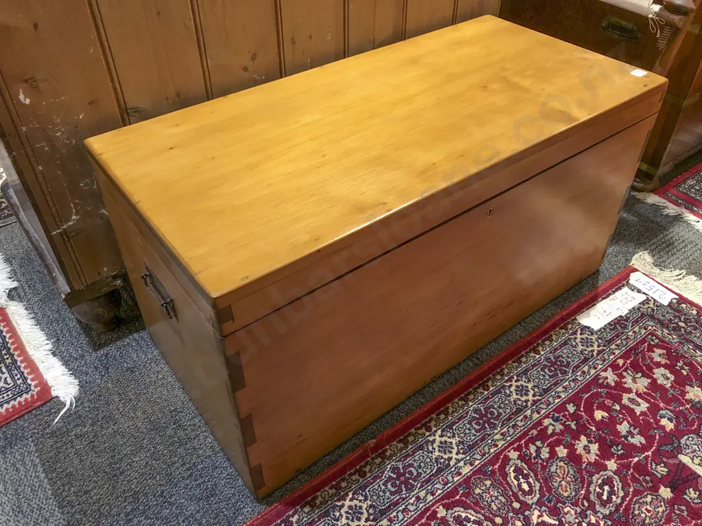 Vintage NZ Kauri Trunk Image 1++