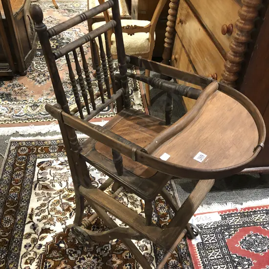 Late Victorian Childs High Chair