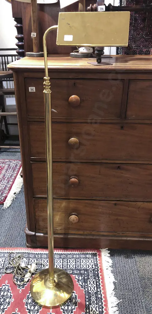 Brass Floor Lamp Image 1++