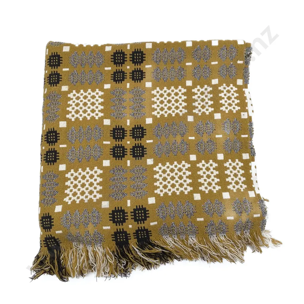 Welsh Woollen Double Blanket Image 1++