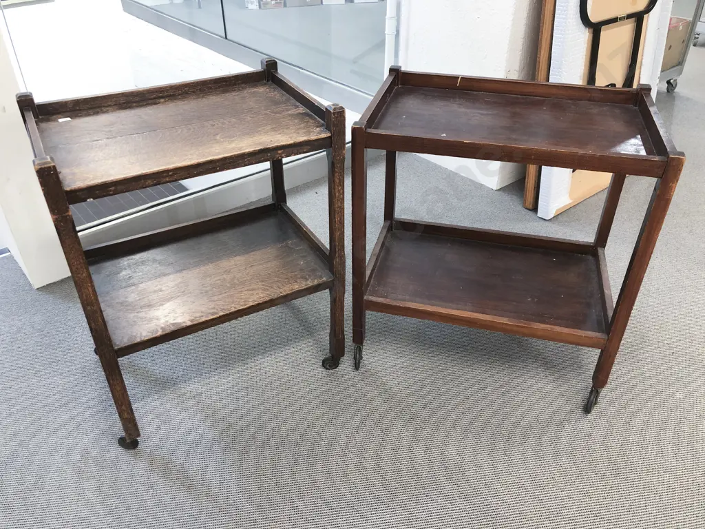 Two Tea Trolleys Image 1++
