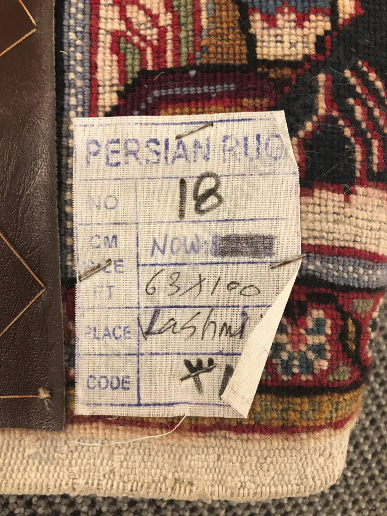 Persian Pictorial Floor Rug Image 1++