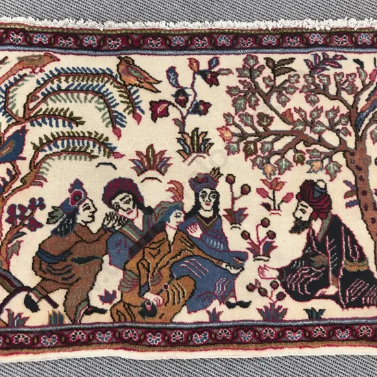 Persian Pictorial Floor Rug