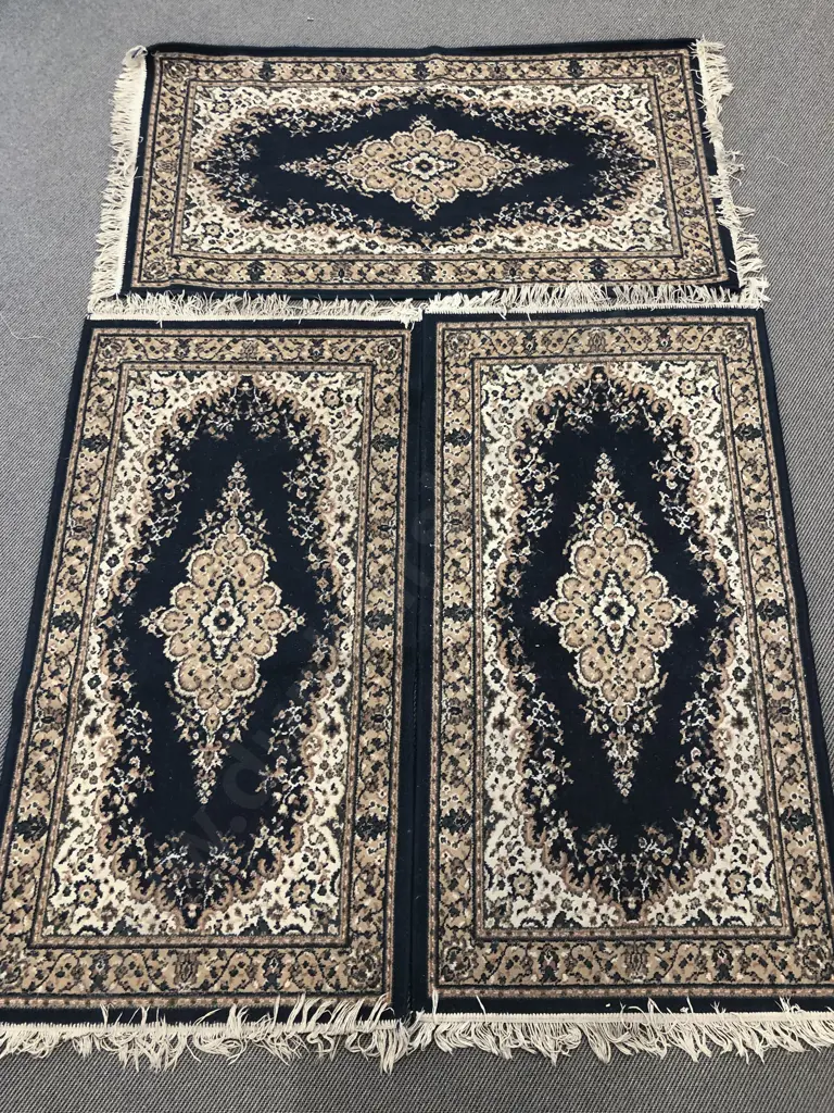Three Identical Persian Style Rugs Image 1++