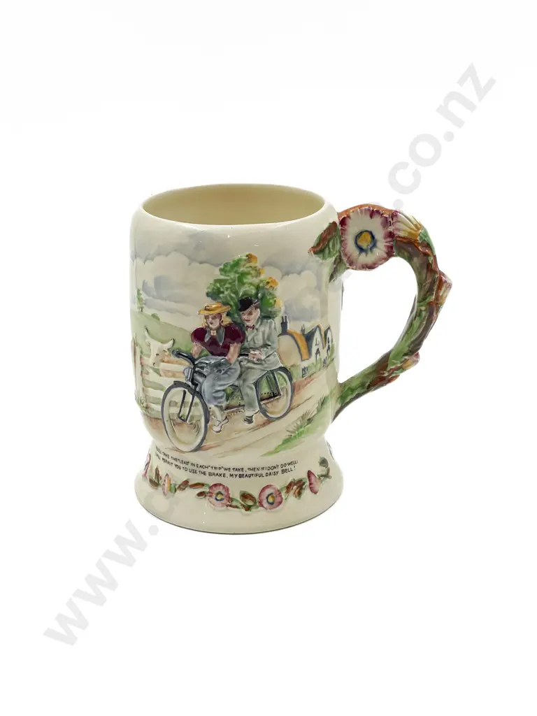 Crown Devon Musical "Daisy Bell" Tankard Image 1++