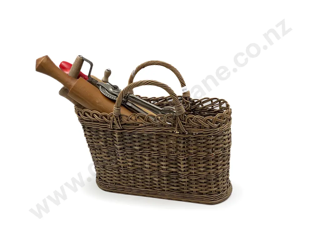 Basket of Assorted Vintage Kitchenalia Image 1++