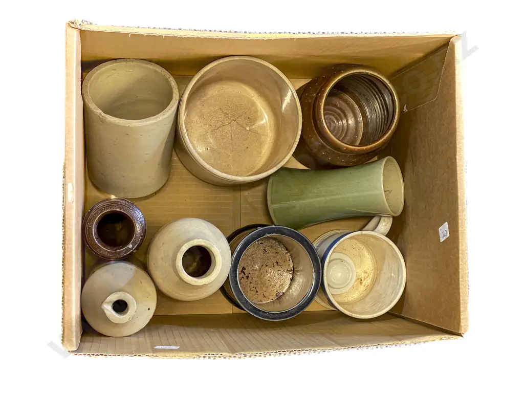 Quantity of Assorted Vintage Stoneware Image 1++