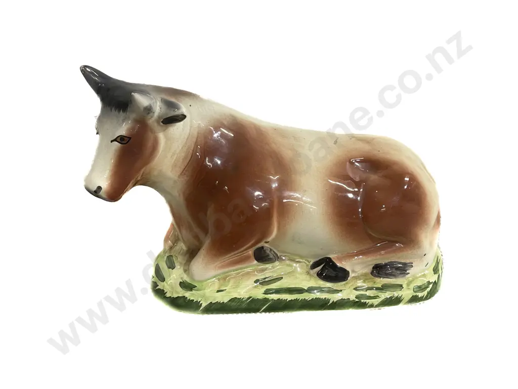 Early C20th Staffordshire Cow Image 1++