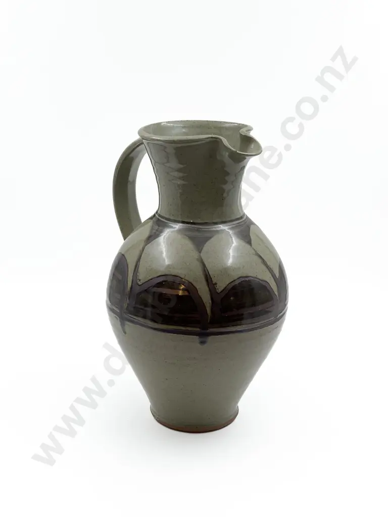NZ Pottery Large Jug Image 1++