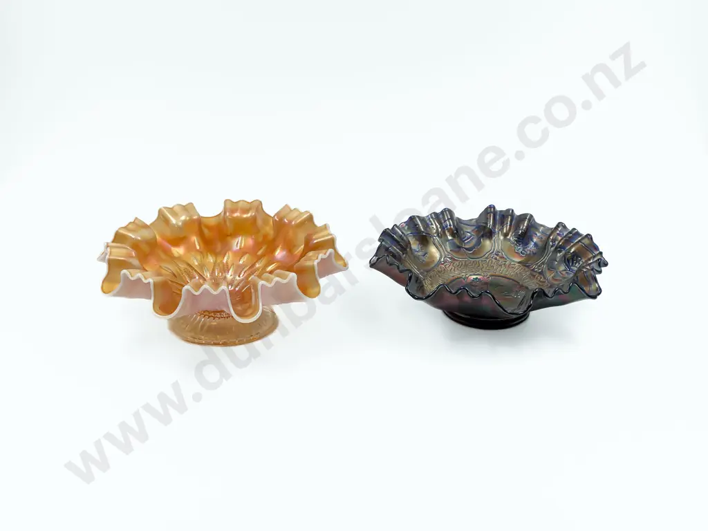 Two Carnival Glass Comports Image 1++