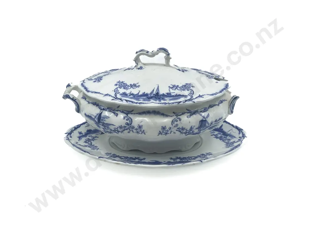 "Delph" Vintage Soup Tureen (af) Image 1++