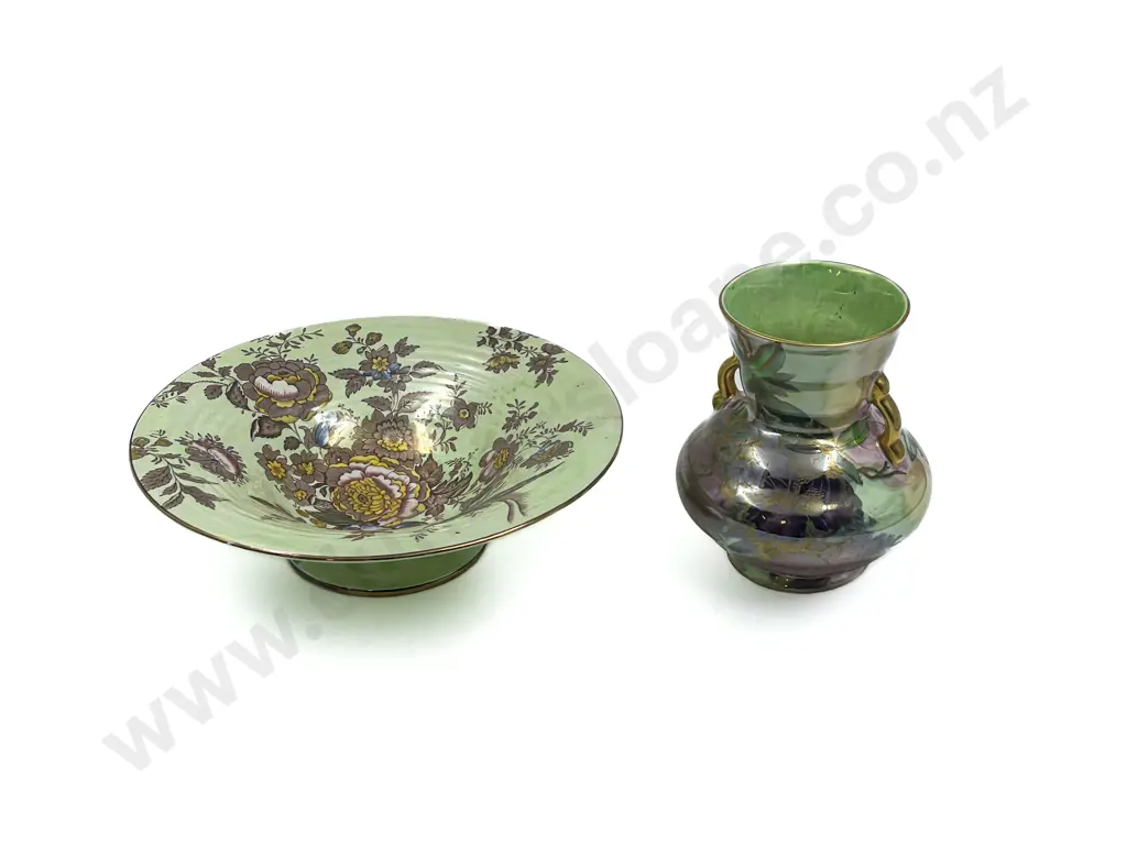 Two Pces of Maling Lustre Ware Image 1++