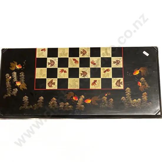 Vintage Lacquered Game Set