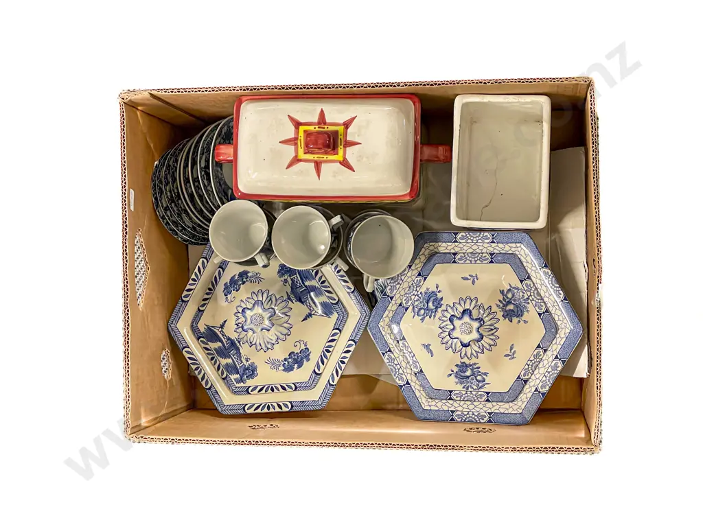 Quantity of Assorted Blue & White China etc Image 1++
