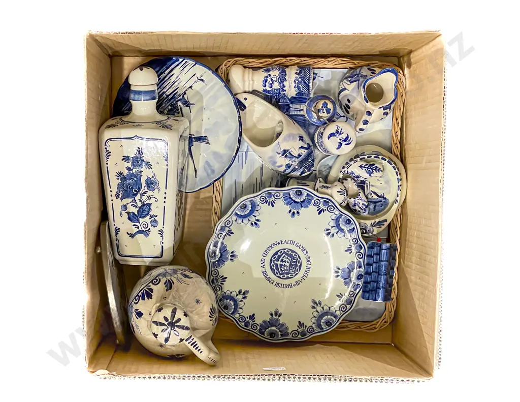 Box Quantity of Assorted Delft etc Image 1++