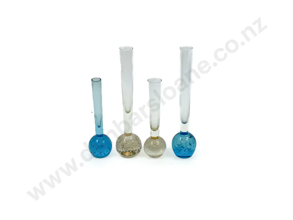 Four Kosta Boda Bullicante Type Bud Vases Image 1++