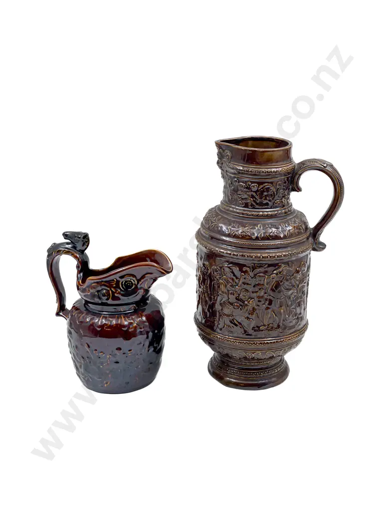 Two Relief Moulded Jugs Image 1++