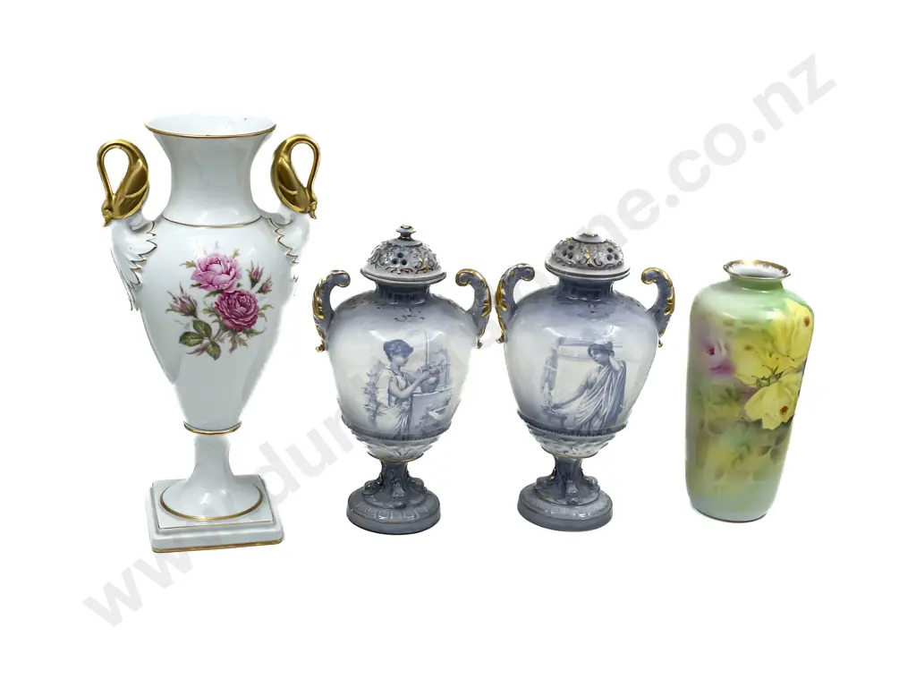 Four Assorted Vases Image 1++