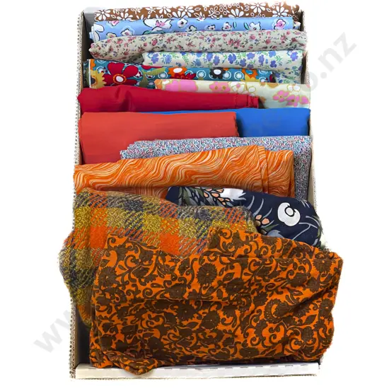 Quantity of Vintage Material Remenants