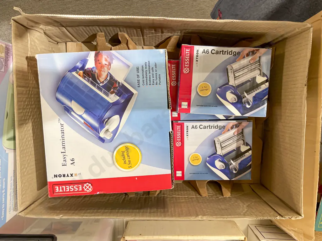 Easy Laminator A6 with Three Cartridges Image 1++