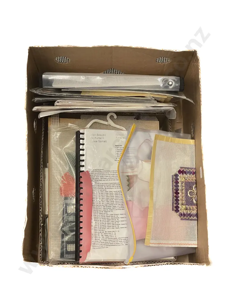 Quantity Unused Embroidery Cloth and Patterns Image 1++