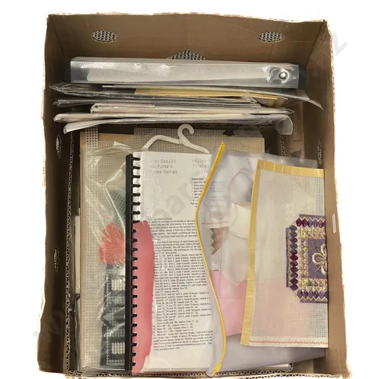 Quantity Unused Embroidery Cloth and Patterns