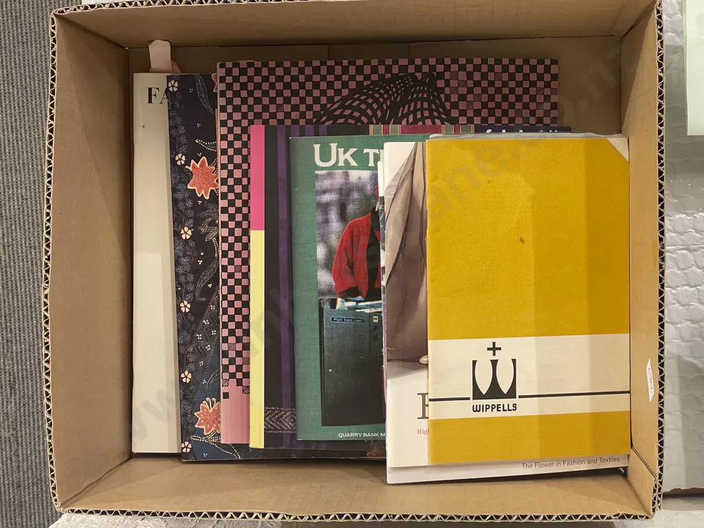 Various Textile Reference Books Image 1++