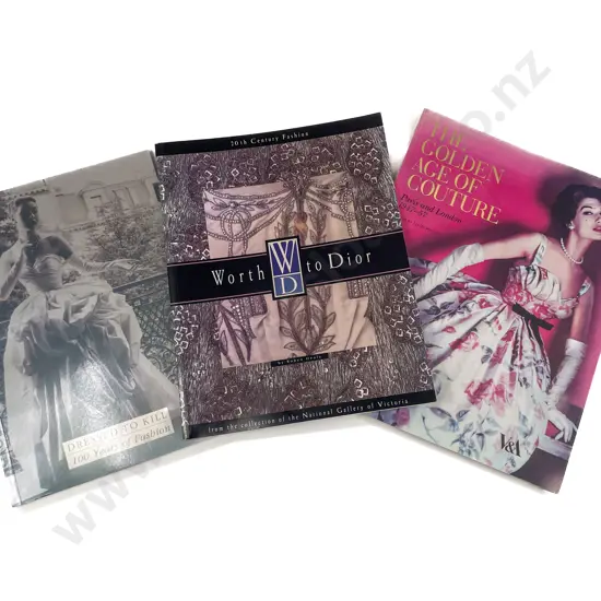 Three Fashion Books