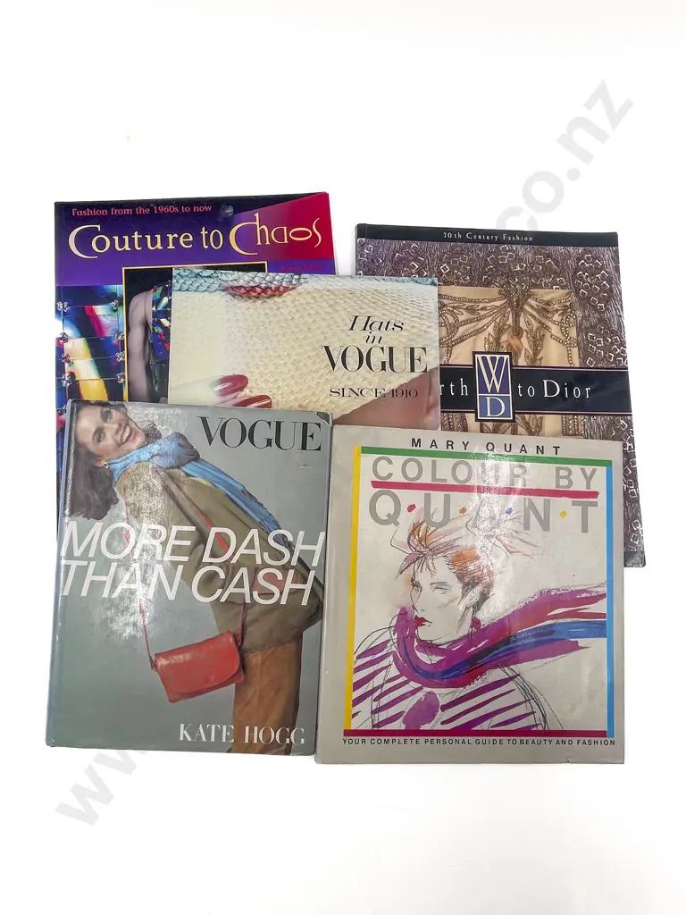 Five Fashion Books Image 1++