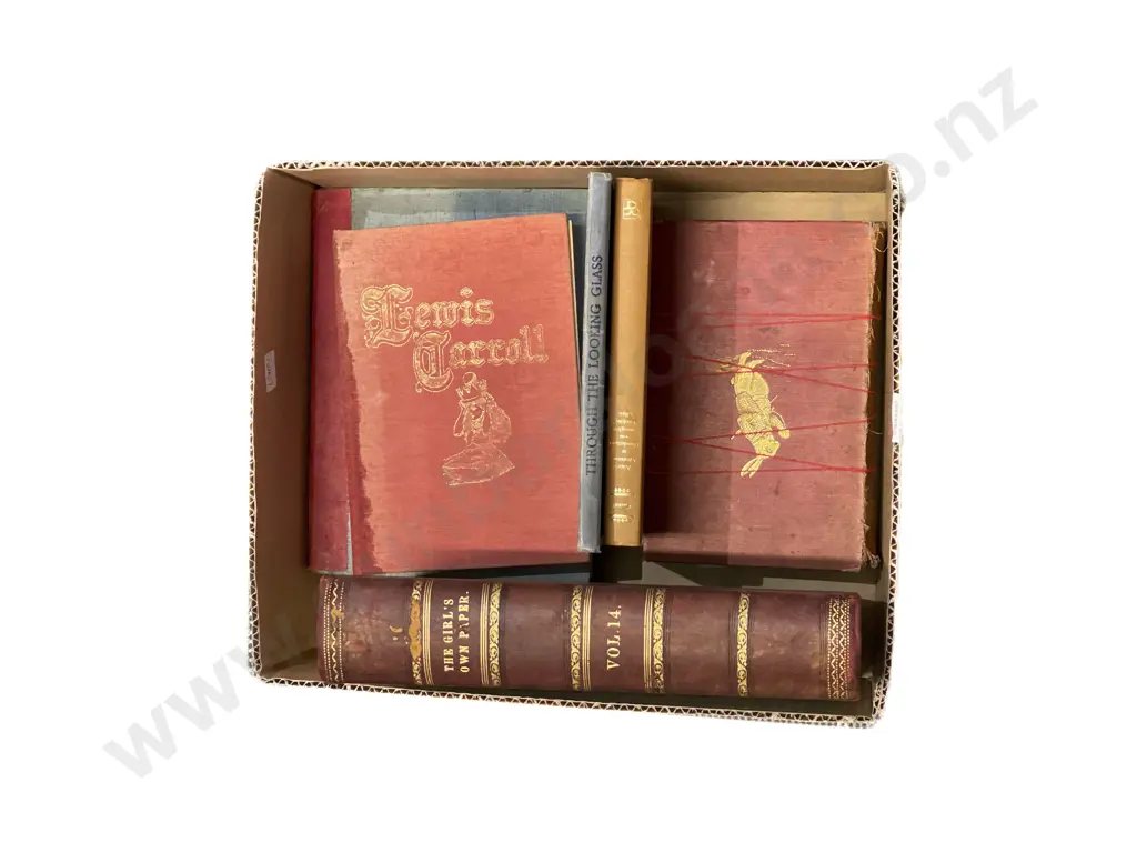 Alice in Wonderland Books & Girls Own Paper Volume 14 Image 1++